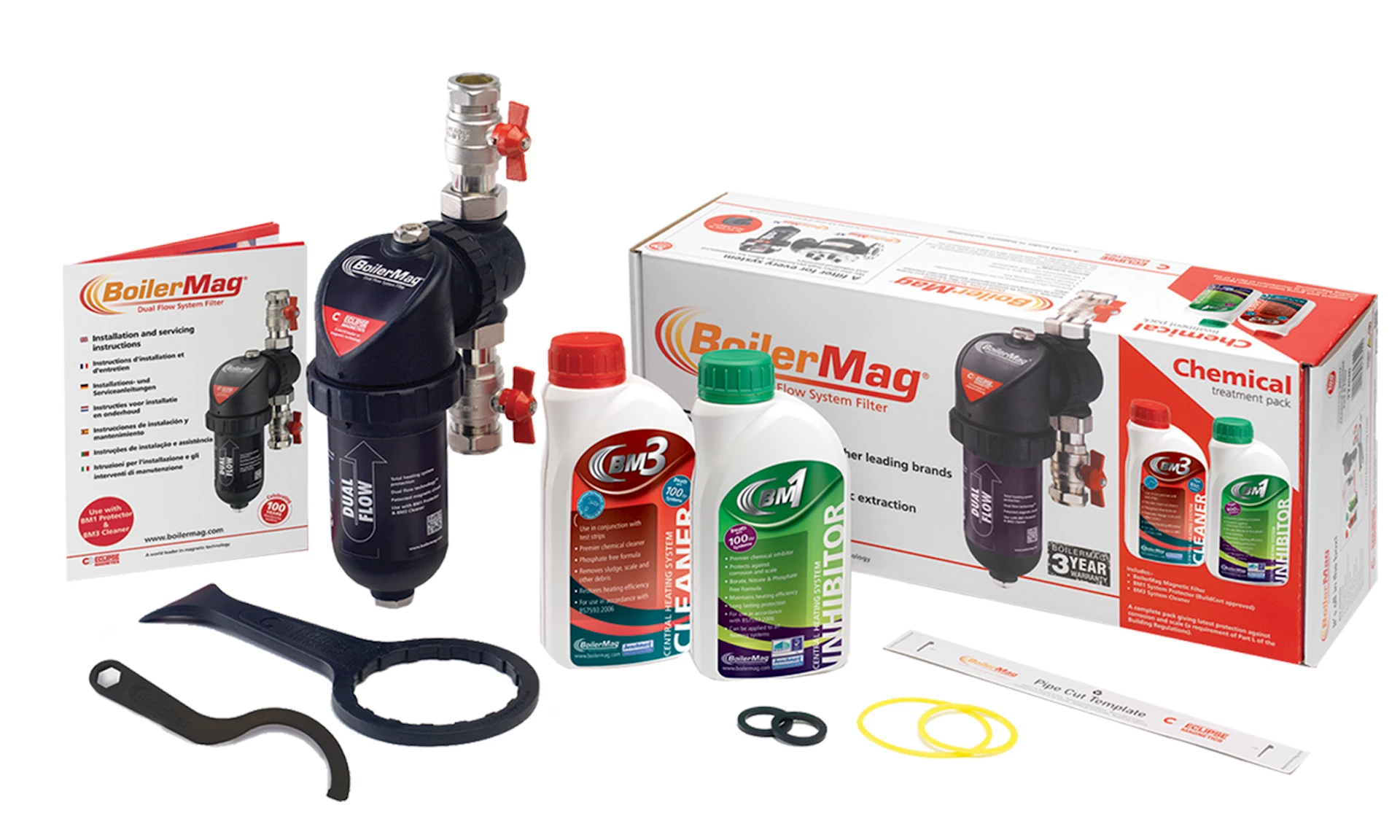 NRF8525876 - Magnetfilter BM28 inkl. kjemikalier - 