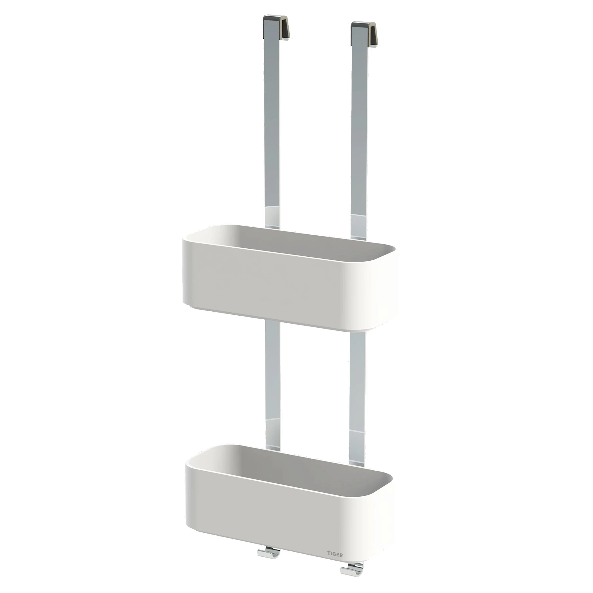 ART1500210146 - Tiger 2-Store Shower Caddy dusjkurv, hvit matt - 