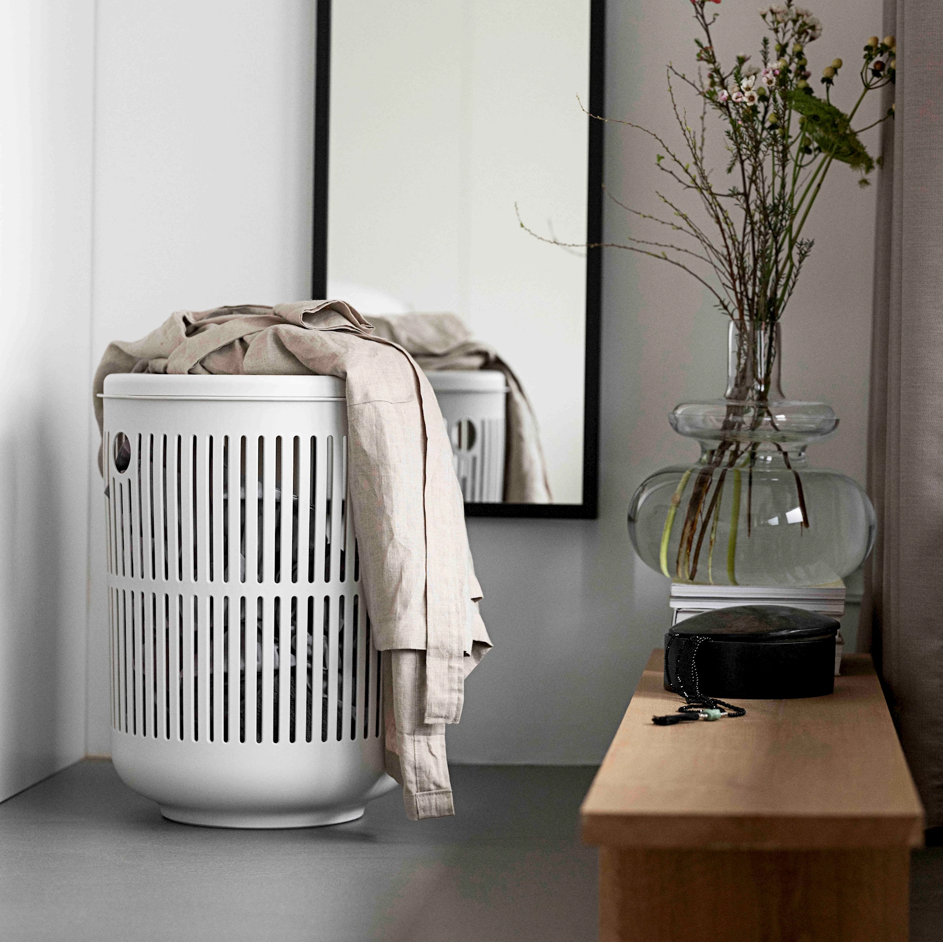 ART26525 - UME skittentøyskurv, hvit - 