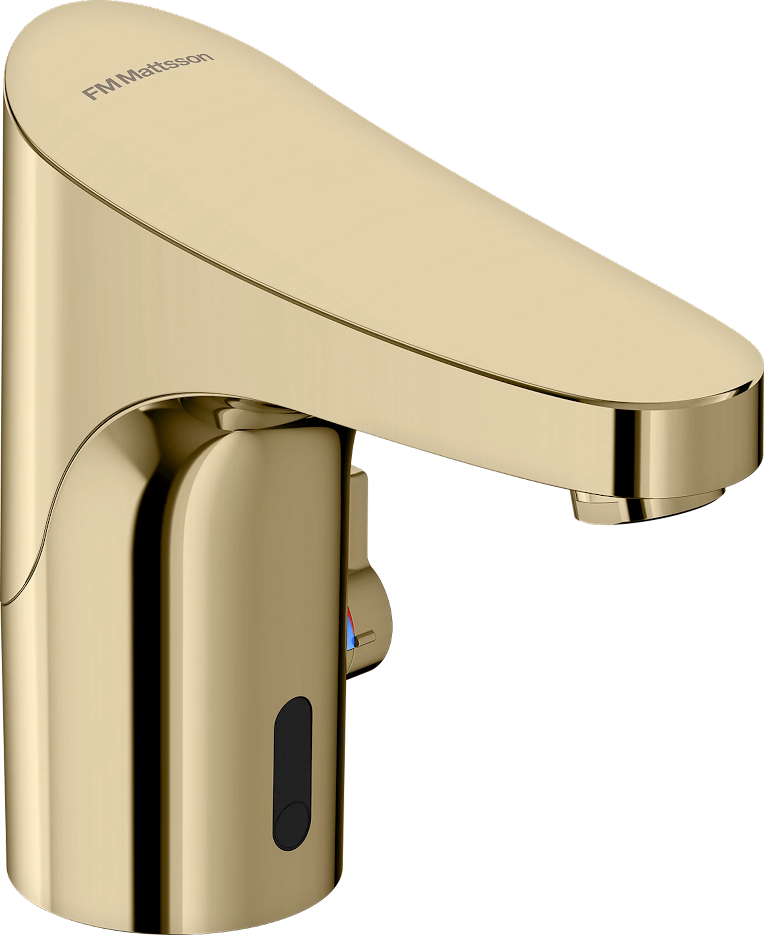 NRF4300136 - 9000E Tronic berøringsfritt servantbatteri, polert messing - 