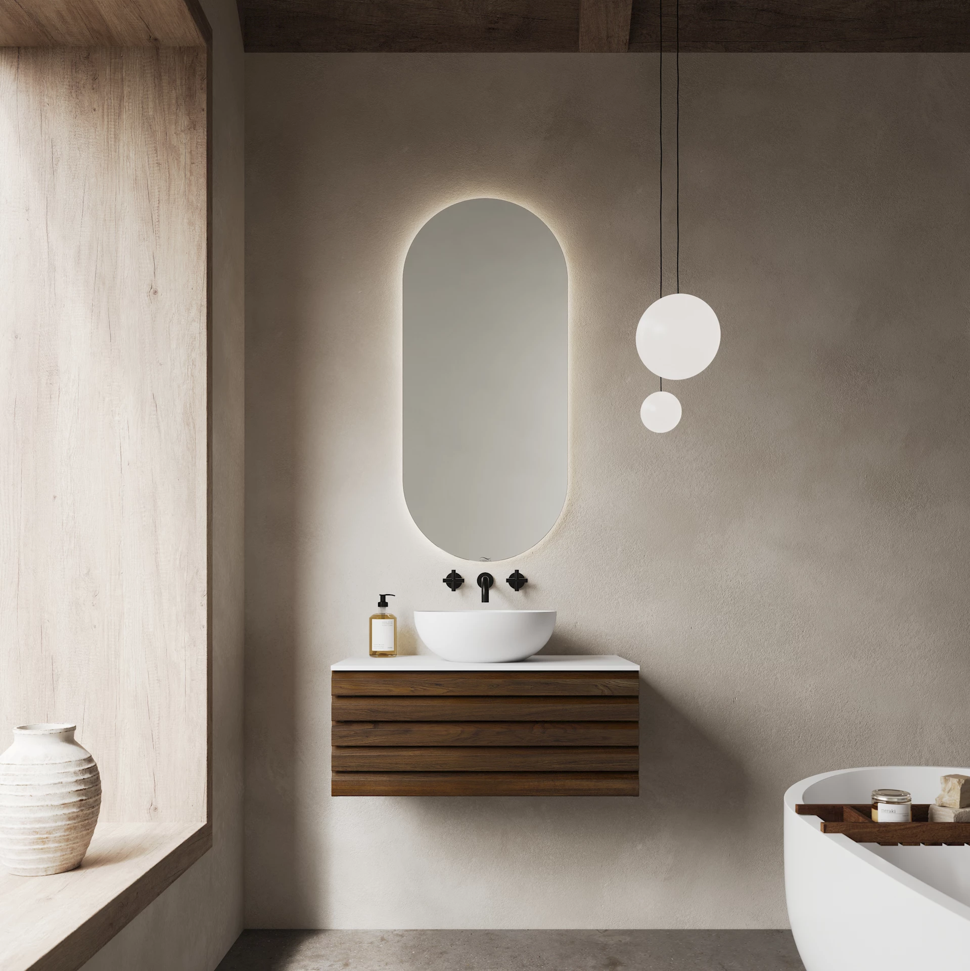 ART221 - Selma 80 Mørk eikestav - 