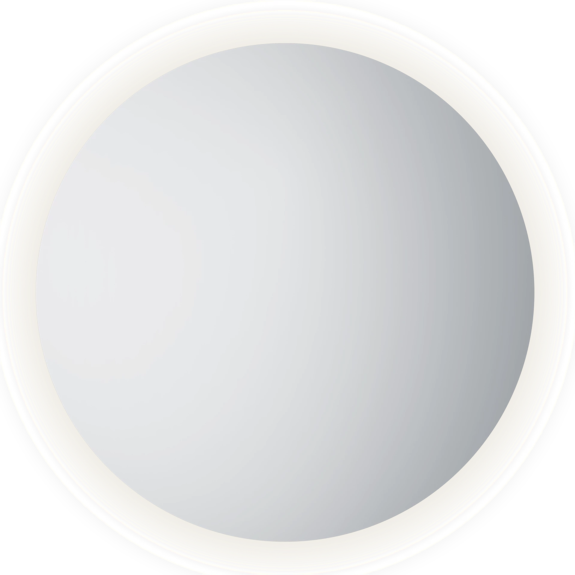 ART50027 - Moon 100 rundt speil med lys/antidugg - 