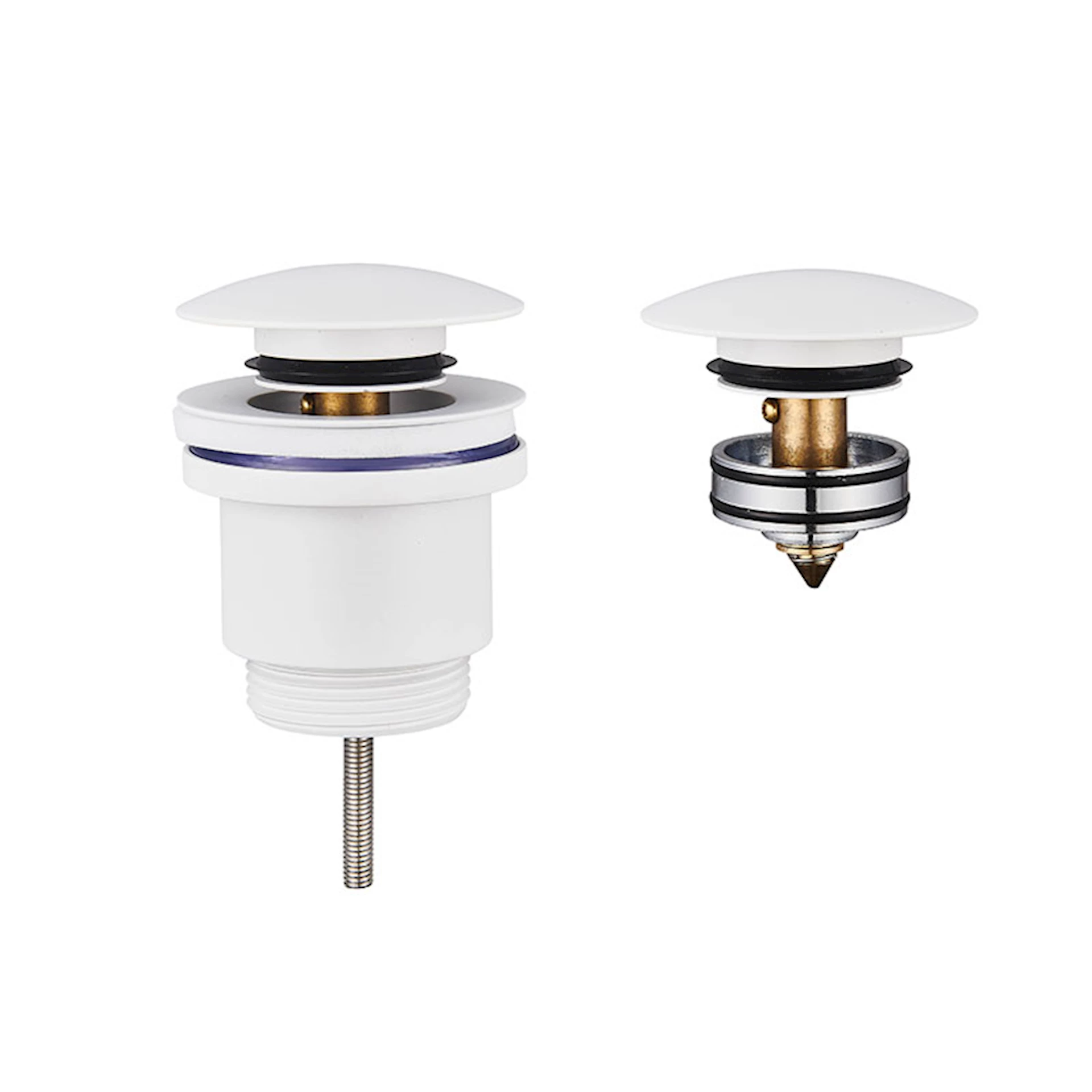 ART202017 - Bunnventil popup hvit matt - 