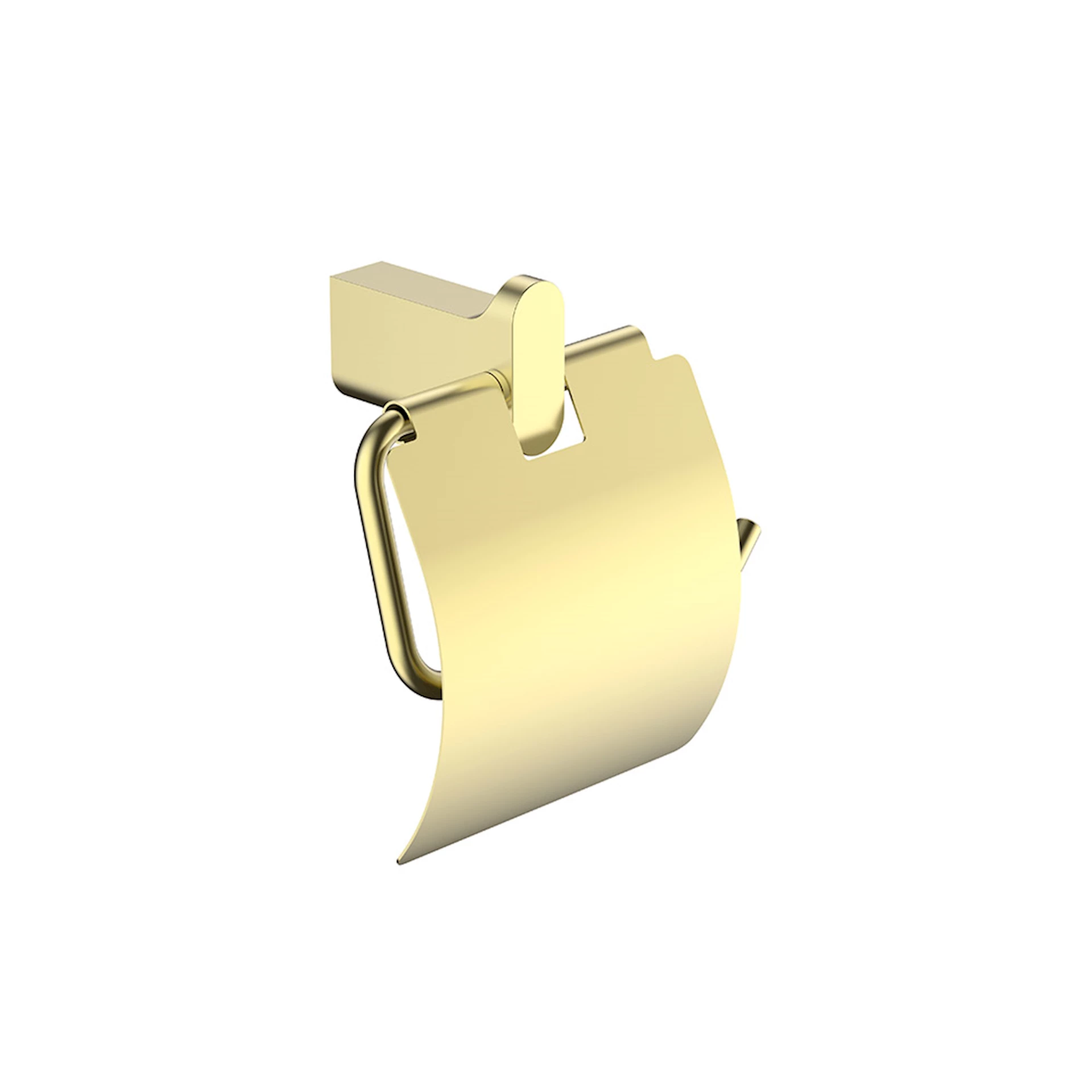 ART203075 - Polito toalettrullholder lokk gull børstet - 