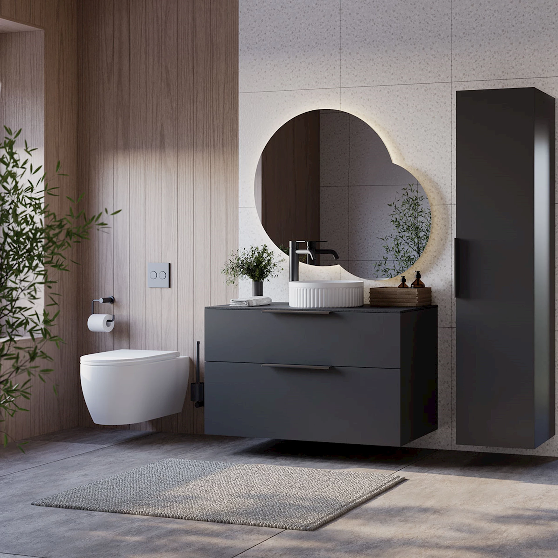 VB2020012 - BIG 120 Mørk grå matt - 